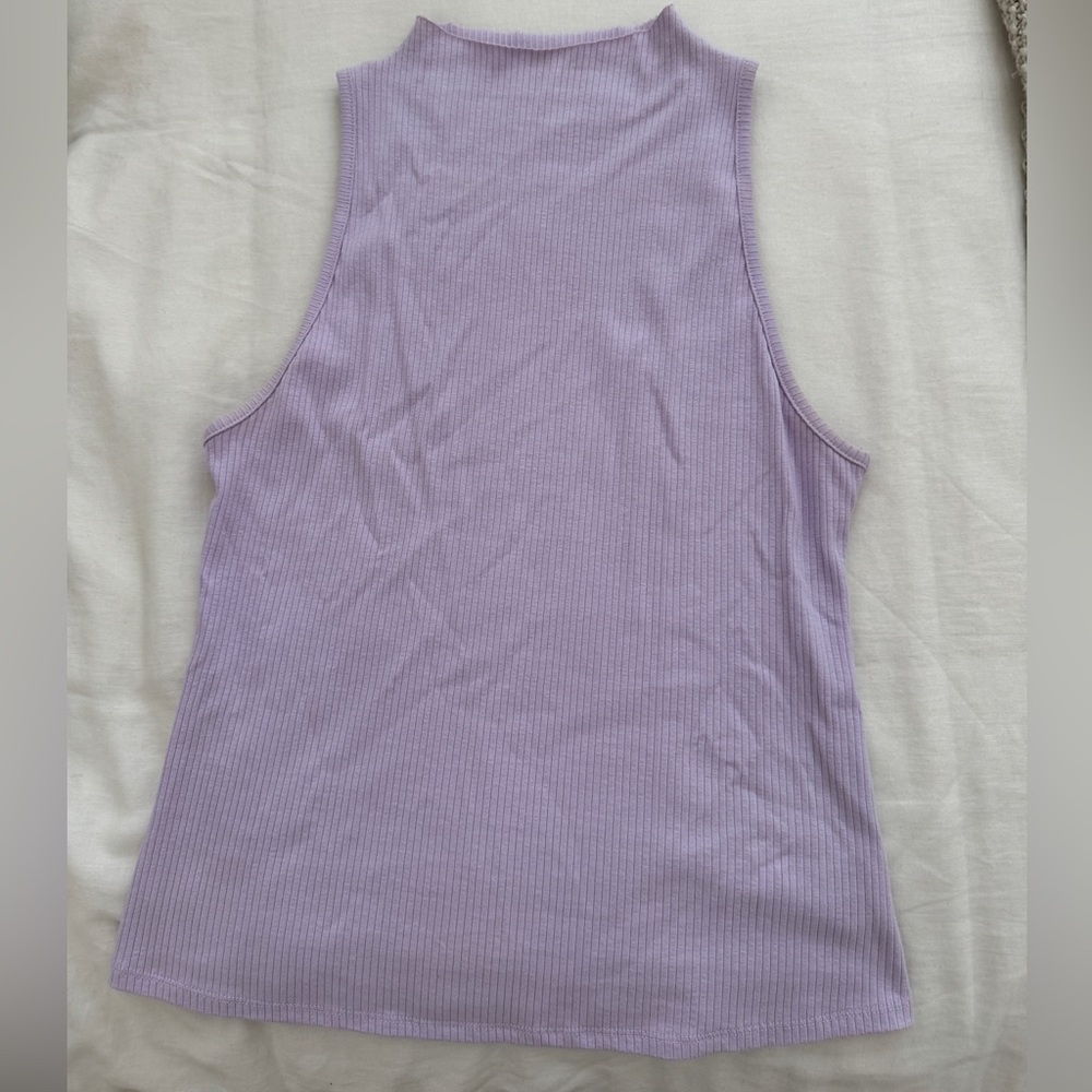 Anthropologie mockneck tank